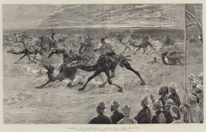 Carreras en Dongola ante el Mudir